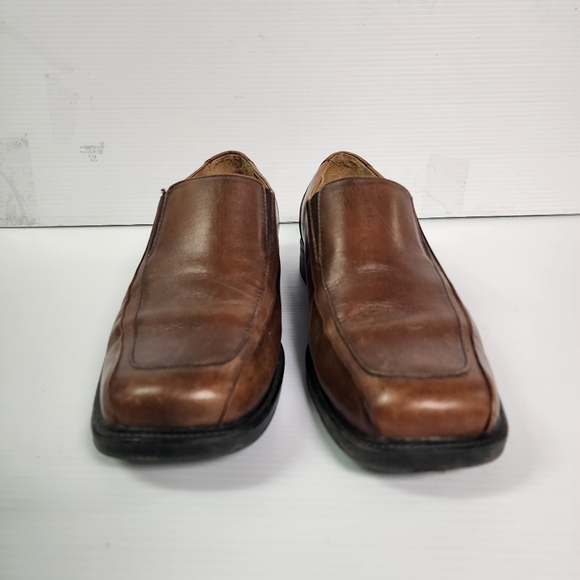DOCKERS Pro-Style Men's Brown Leather Slip-On Loafers Comfort Shoes size 13M - Picture 7 of 8